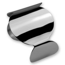 Armspange aus Edelstahl in asymmetrischer Form