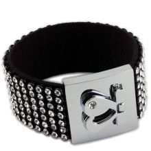Armband siebenreihig mit Strass-Steinen