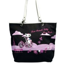 French Kitty Schultertasche 43x36x16cm