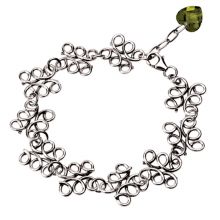 Armband mit Kristall und Ornament