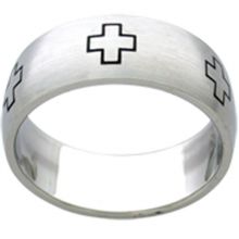 Fingerring aus Chirurgenstahl