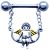 Brustwarzen Piercing Engel