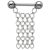 Nipple Piercing mit 925 Silber Behang