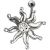 Bauchnabelpiercing mit Sonnendesign gross