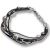 Lederarmband braun mit Süsswasserperlen