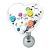 Bauchnabelstecker Chirurgenstahl - Design Herz 925 Sterling Silber