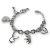 Charm-Armband von Playboy mit diversen Anhängern