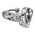 Bauchnabelstecker mit Carved Design