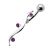 Bauchnabelpiercing mit Wave Design