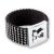 Armband, siebenreihig mit Strass-Steinen, Farbton black-diamond
