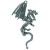 Kettenanhänger mit Drachen Design - springender Drache