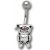 Bauchnabelpiercing ZOMBIE Teddy