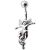 Bauchnabelpiercing mit Feen Design