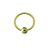 14 Karat Gold BCR 0.6mm Stärke
