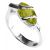 Ring aus Sterling Silber mit Spinell Design