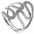 Ring aus Sterling Silber im Retro Design