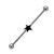Ohrpiercing Industrial Chirurgenstahl - Big Star