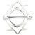 Brustwarzenschild aus Sterling Silber