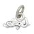 Nagelpiercing mit Schriftzug Angel