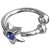 Nasen Clip aus Silber mit Stern und Stein