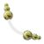PMFK Banane mit zwei Titanaufschraubdesigns 1.2mm