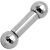 Maxi Standard Barbell 8,0 mm Stärke