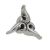 Schraubaufsatz für Labret oder Barbell Tribal