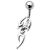 Bauchnabelpiercing mit Skorpion Design