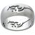 Fingerring aus Chirurgenstahl