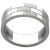 Fingerring aus Chirurgenstahl