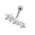 Ohrpiercing mit Sternen Design