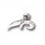 Ohrpiercing mit Tribal Design