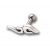 TIP Ohrschmuck  Barbell aus 316L Chirurgenstahl, G