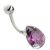 Bauchnabelpiercing mit Tropfen Design