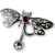 Bauchnabelpiercing mit Libellen Design