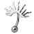 Bauchnabelpiercing mit Tattoo Design