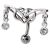 Bauchnabelpiercing mit Tattoo Design