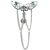 Upper Belly Shields Chain mit Ketten
