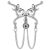 Upper Belly Shields Chain mit Ketten