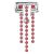 Upper Belly Shield Chain mit Strassketten