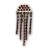Upper Belly Shield Chain mit Strassketten