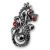 Bauchnabelpiercing mit Drachen Design