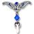 Bauchnabelpiercing mit Behang