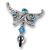 Bauchnabelpiercing mit Behang