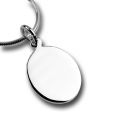 Ovaler Silber Anhänger