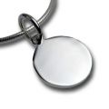 Runder Silber Anhänger