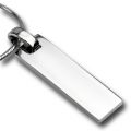 Rechteckiger Silber Anhänger