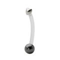 Nabelpiercing 1.6x12mm mit Silber-Herz