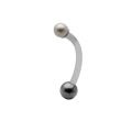 Nabelpiercing 1.6x12mm mit Perle