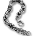Doppelankerarmband aus Edelstahl in 20+3cm